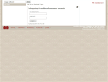 Tablet Screenshot of intranet.ovanaker.se